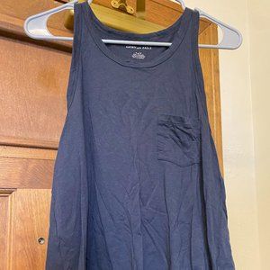 American Eagle Navy Tank Top Size Medium